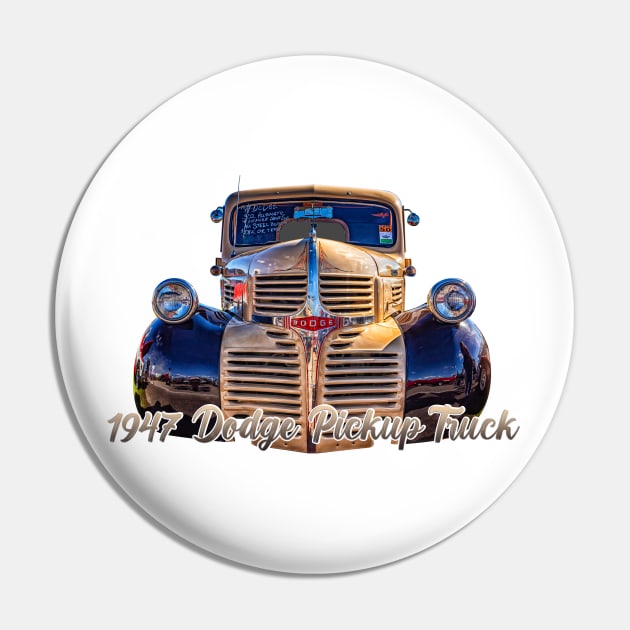 1947 Dodge Pickup Truck Pin by Gestalt Imagery