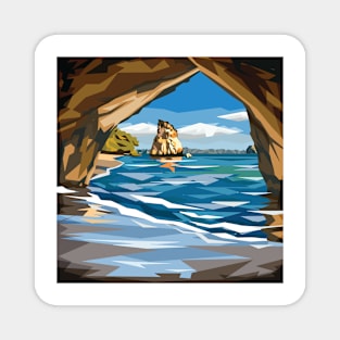 Cathedral Cove Magnet