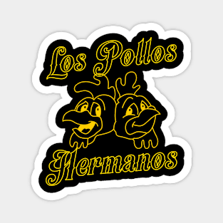 Los Pollos Hermanos Yellow Line Magnet