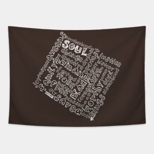 WORD SOUL Tapestry