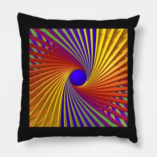 Colorful Swirls Pillow