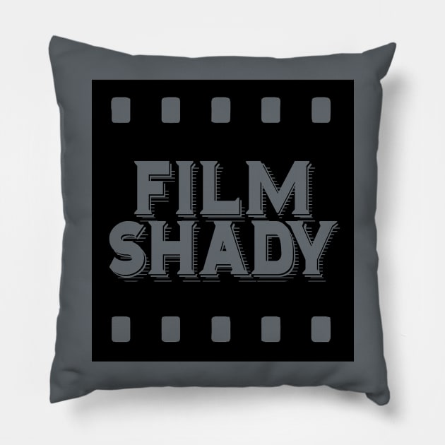 Film Shady Alternate Logo Pillow by CinemaShelf