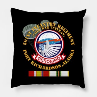 501st Infantry Regiment - Ft Richardson, AK w COLD SVC Pillow