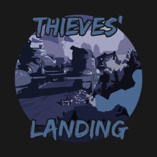 Thieves' Landing Postcard T-Shirt