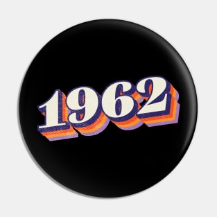 1962 Birthday Year Pin