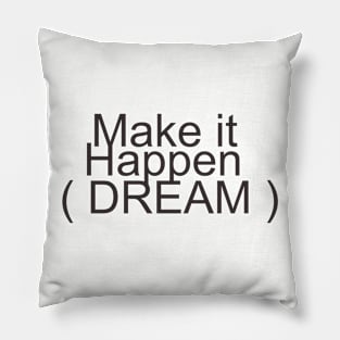 Motivation & Spirits T-Shirt series Pillow