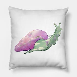 Genderfae Pride Snail Pillow