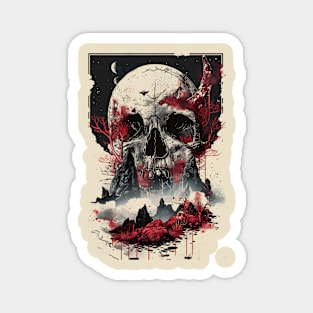 The Skull And The Mountain Magnet