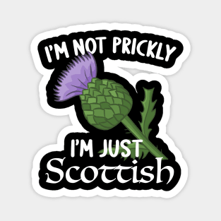 Scottish Pride Thistle Flower Magnet