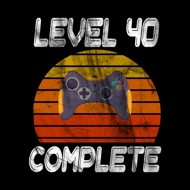 Level 40 complete Gamer by positivedesigners