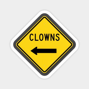 Clowns - Signage Magnet