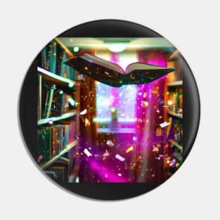 Magical Library Pin