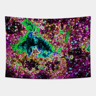 Black Panther Art - Glowing Edges 572 Tapestry