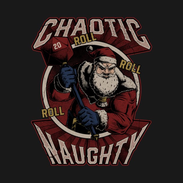 RPG - Christmas Santa Alignment - Chaotic Naughty by The Inked Smith