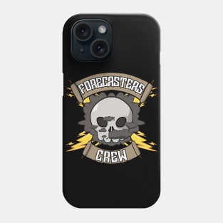 Forecasters crew Jolly Roger pirate flag Phone Case