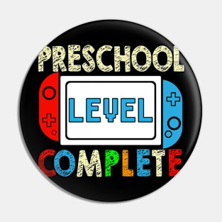 Preschool Level Complete 2024 Video Gamer Graduate Pin