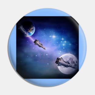 Journey From the Earth to the Moon Pin