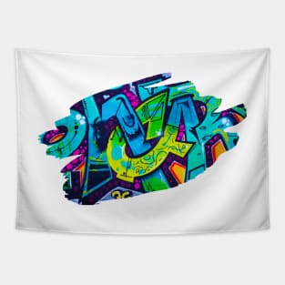 Graffiti Splash Art Print 1 Tapestry