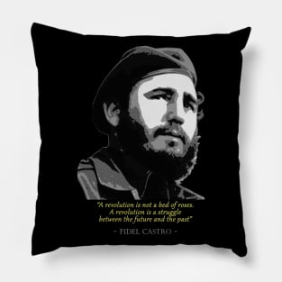 Fidel Castro Quote Pillow