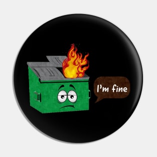 I'm fine Pin