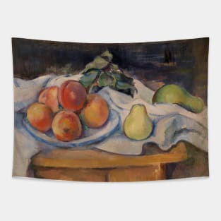 Fruit on a Table by Paul Cezanne Tapestry