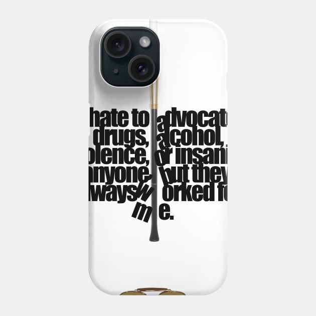 I hate to  Advocate Phone Case by Deadcatdesign