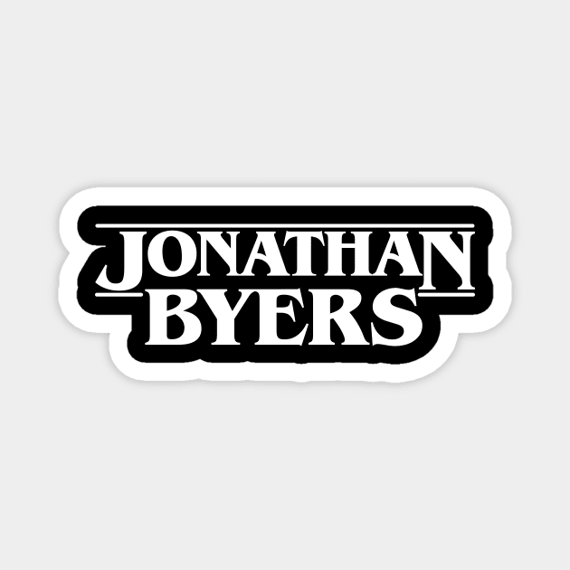 Jonathan Stranger Byers Things Magnet by gastaocared