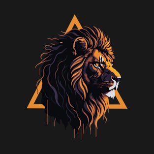 Regal Lion Triad Emblem T-Shirt