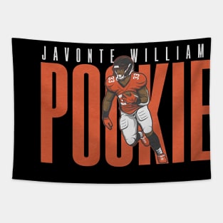 Javonte Williams Pookie Tapestry