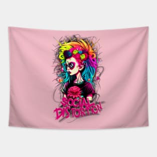 Punk Girl - Social Distortion Tapestry