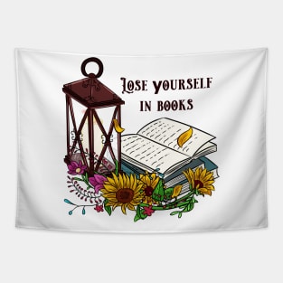 Lose yourself in books Tapestry