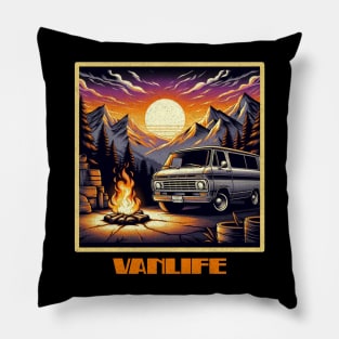 Ford Econoline Vanlife Pillow