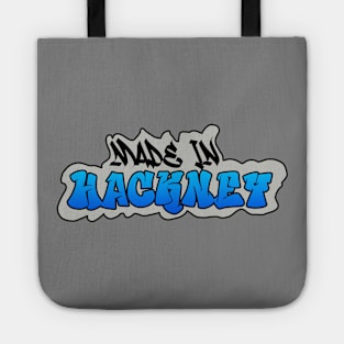 Made in Hackney I Garffiti I Neon Colors I Blue Tote