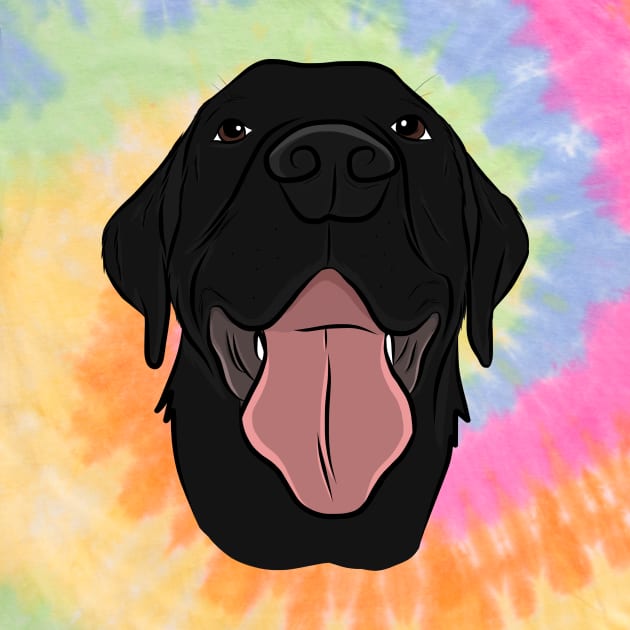 Happy Black Lab by rmcbuckeye