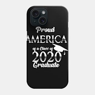 proud america of a class of 2020 graduate Phone Case