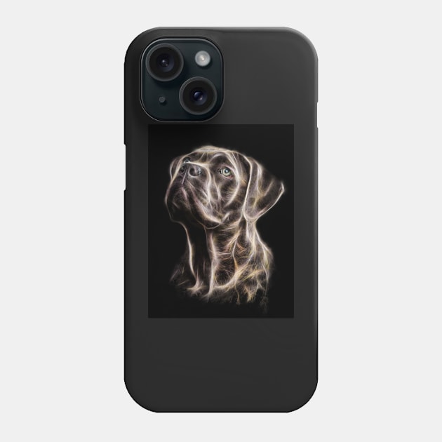 Can Corso Best Friend Phone Case by SKornackiArt