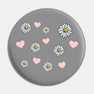 flowerandheart Pin