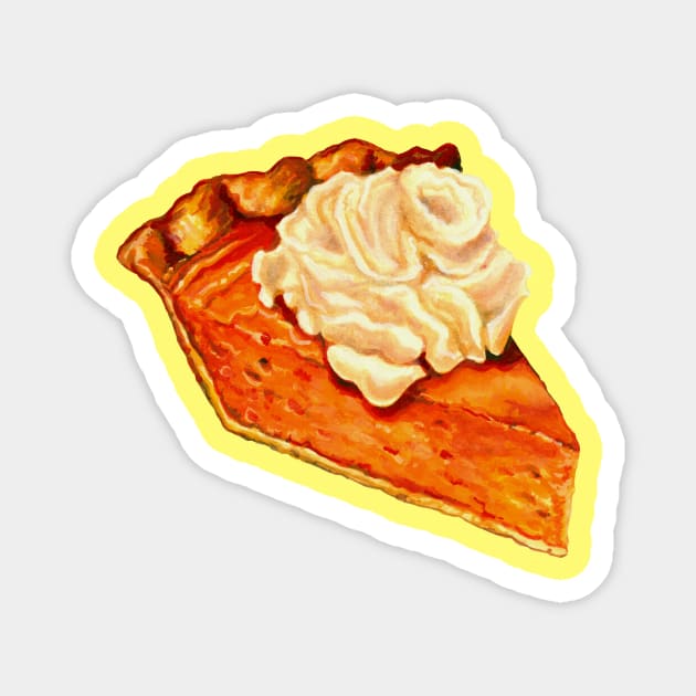 Pumpkin Pie Magnet by KellyGilleran