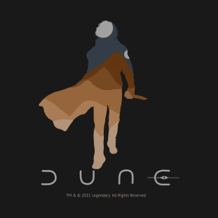 Dune Nerd Paul Atreides Silhouette T-Shirt