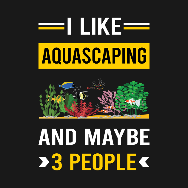 3 People Aquascaping Aquascape Aquascaper by Bourguignon Aror