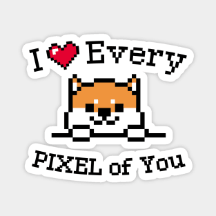 I love every Pixel of You Magnet