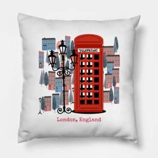 London England Pillow