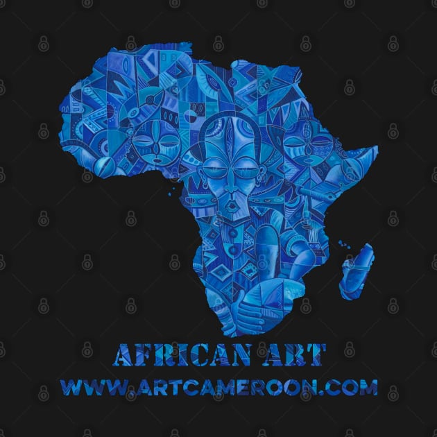 The Blues Band African Musicians by ArtCameroon