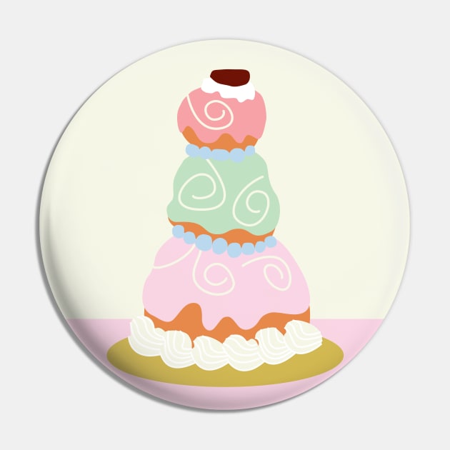 Courtesan au Chocalat Pin by Gothenburg Print