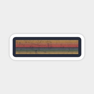 13th Doctor Stripe Rainbow Magnet