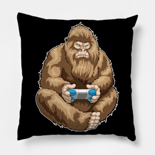 Bigfoot Halloween Gamer Pillow