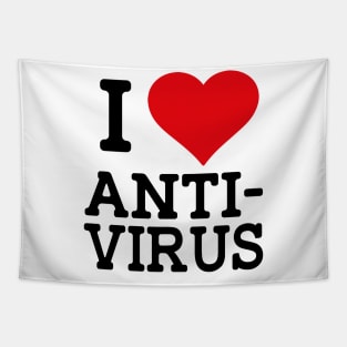 I love Anti-Virus Tapestry