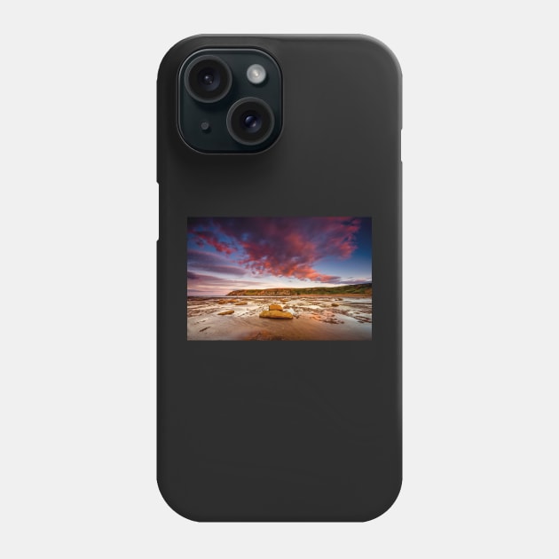 Saltwick Bay, North Yorkshire Phone Case by davehudspeth