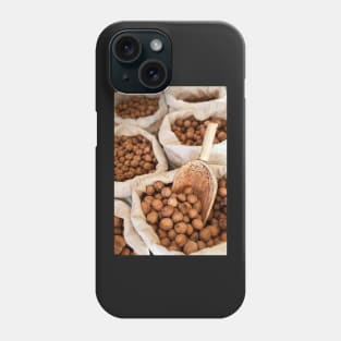 Sacks of walnuts Phone Case