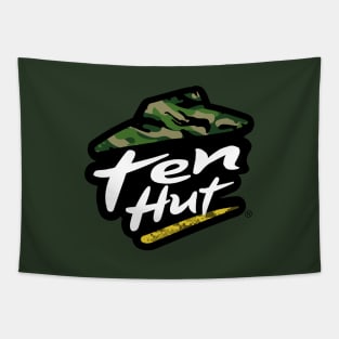 Pizza Military - Ten Hut Tapestry